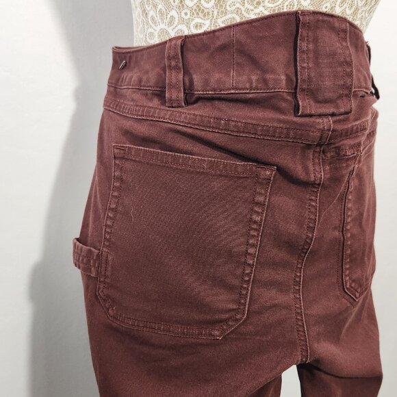 Duluth Trading Women's Size 12x29 Red Clay Fire Hose Zip Carpenter Pants Outdoor - Picture 8 of 15